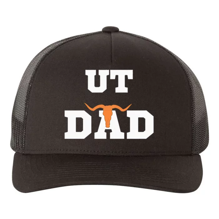 Ut Austin Dad Yupoong Adult 5-Panel Trucker Hat