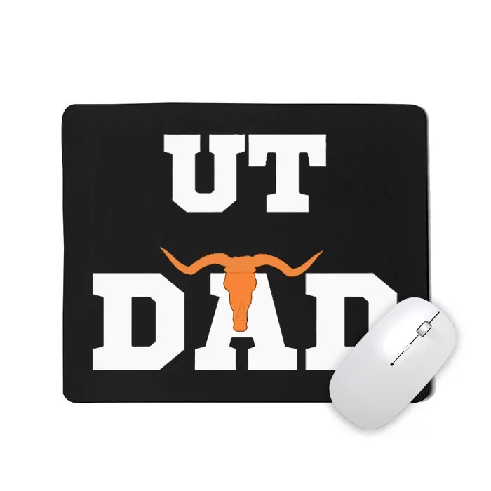 Ut Austin Dad Mousepad