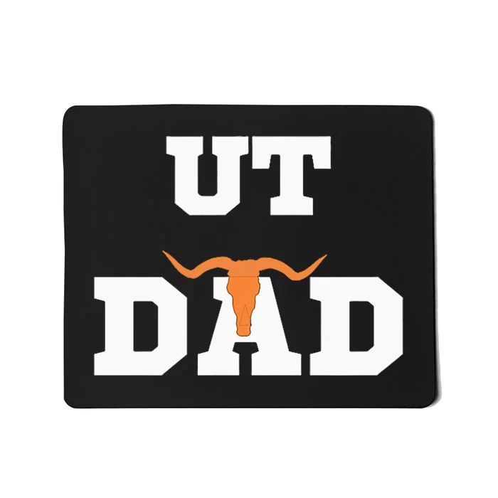 Ut Austin Dad Mousepad