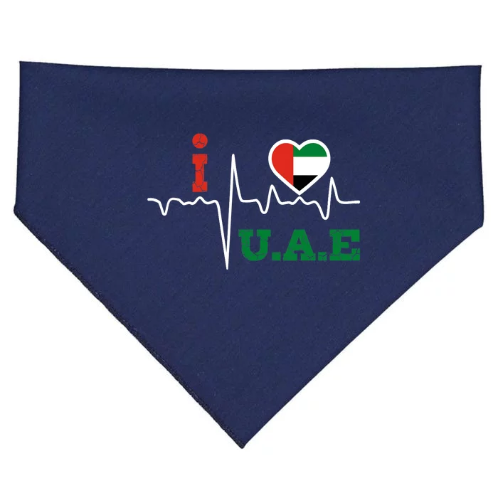 Uae,United Arab Emirates,Emarati,uae flag. Tank Top USA-Made Doggie Bandana