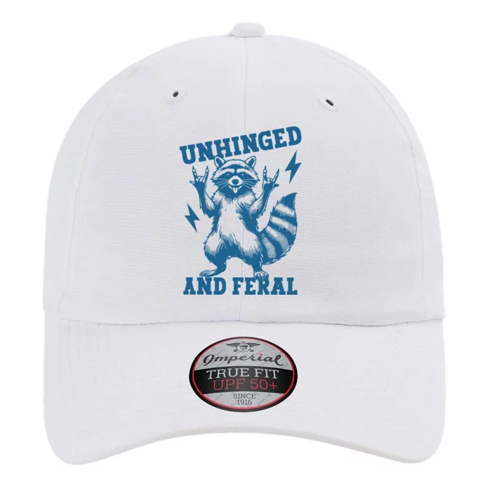 Unhinged And Feral Raccoon Cute Feral Girl Racoon Lover The Original Performance Cap