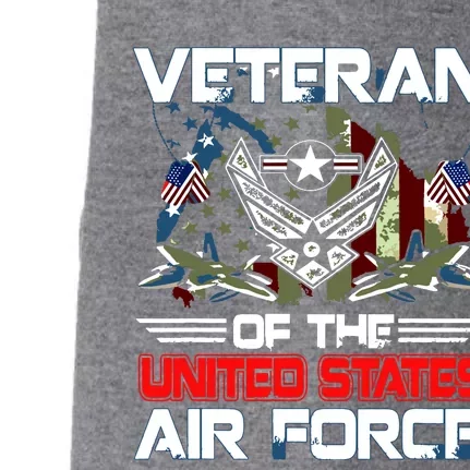 US Air Force Veteran Veteran Of The United States Air Force Doggie 3-End Fleece Hoodie