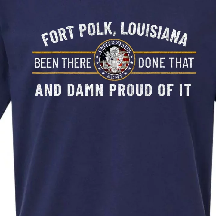 U.S A.R.M.Y Fort Polk Tigerland Louisiana Alumni Retro Gift Sueded Cloud Jersey T-Shirt