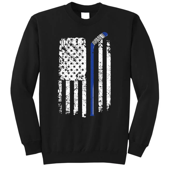 U.S. American Flag Hockey Player Sweatshirt