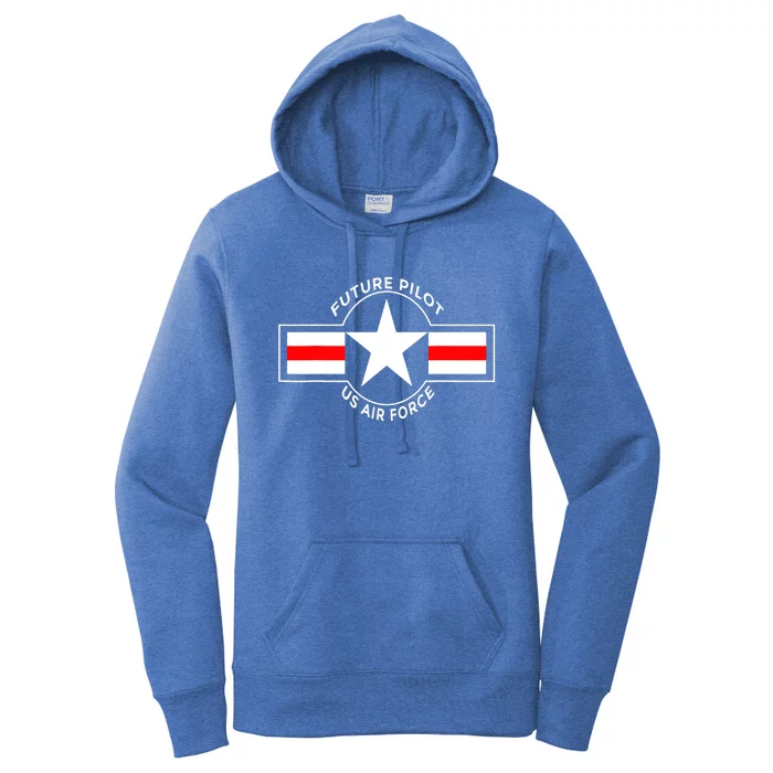 US Air Force Future Pilot Vintage Women's Pullover Hoodie