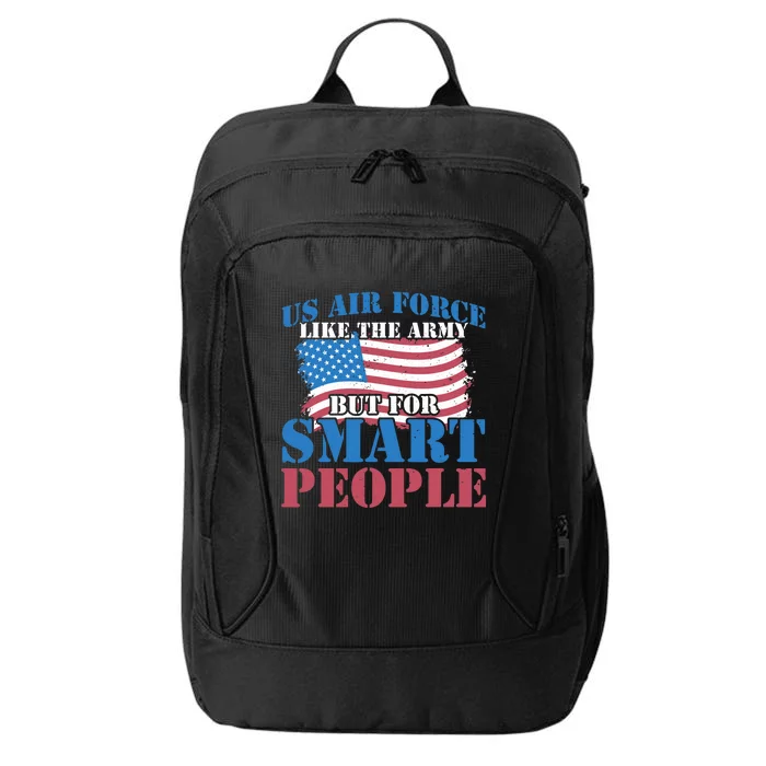 US Air Force like the army but for smart people Patriot City Backpack