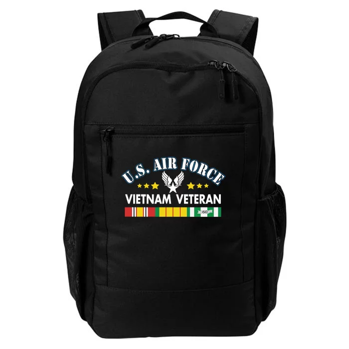 US. Air Force Vietnam Veteran, USAF Veteran, USA Flag Gift Daily Commute Backpack