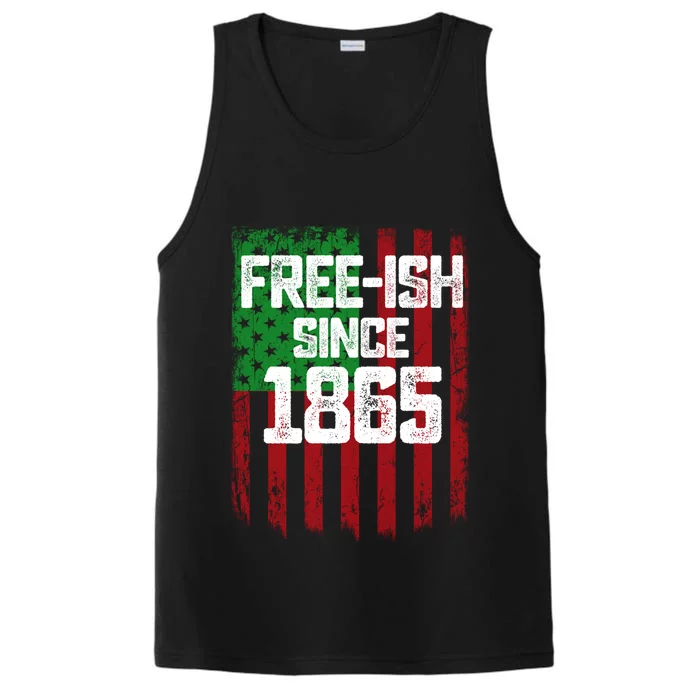 Usa American Flag Juneteenth June 19 1865 Black History Blm Cute Gift Performance Tank