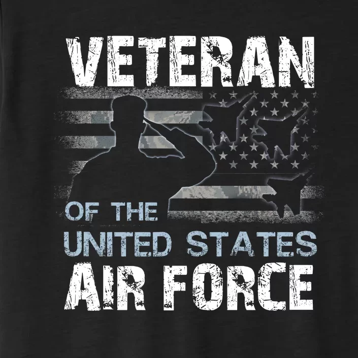 US Air Force Veteran USAF Tees Proud Airman Gifts ChromaSoft Performance T-Shirt