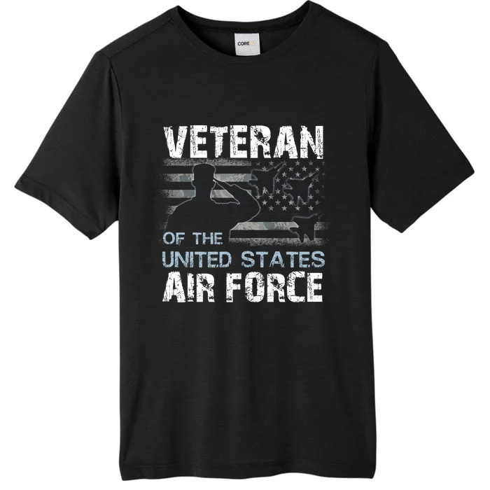 US Air Force Veteran USAF Tees Proud Airman Gifts ChromaSoft Performance T-Shirt