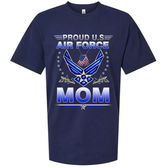 Us Air Force Proud Us Air Force Proud Mom Proud Air Force Cute Gift Sueded Cloud Jersey T-Shirt