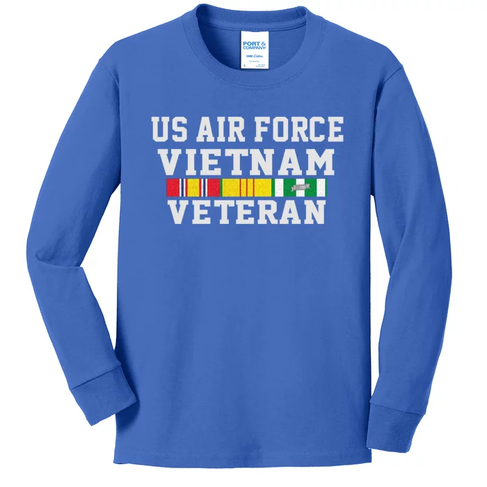 Us Air Force Vietnam Veteran Veteran's Day Gift Kids Long Sleeve Shirt