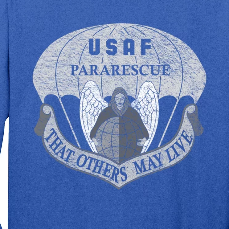 US AIR FORCE USAF PARARESCUE PJ RESCUE MEDIC RECOVERY Pullover Hoodie Long Sleeve Shirt