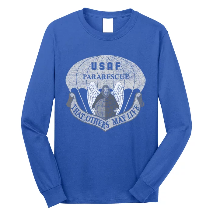 US AIR FORCE USAF PARARESCUE PJ RESCUE MEDIC RECOVERY Pullover Hoodie Long Sleeve Shirt