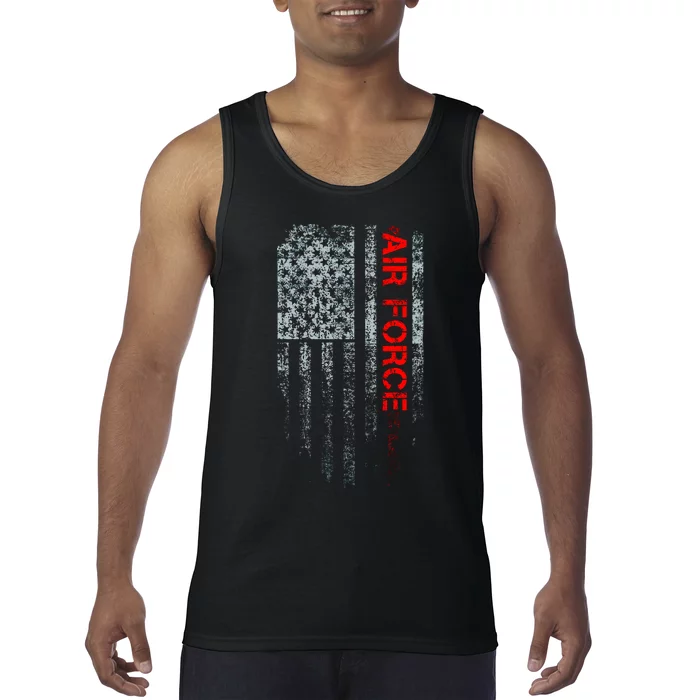 U.S. Air Force Vintage USA Flag Tank Top