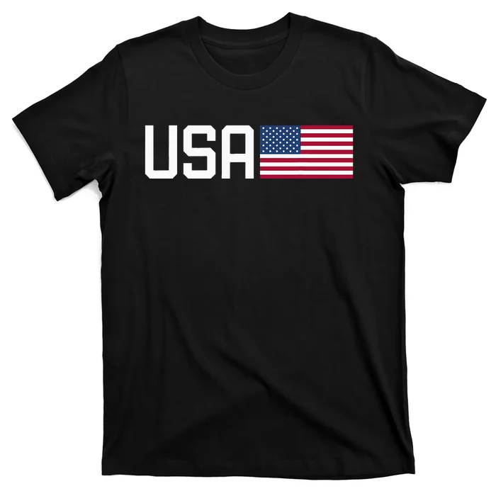 Usa American Flag Patriotic T-Shirt