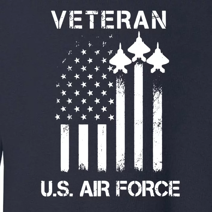 U.S. Air Force Stars Air Force Veteran Toddler Sweatshirt