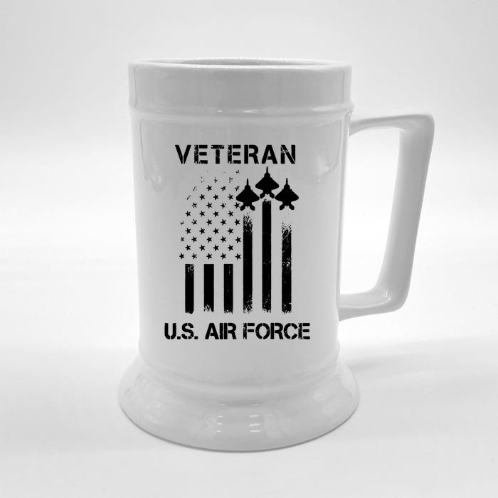 U.S. Air Force Stars Air Force Veteran Front & Back Beer Stein