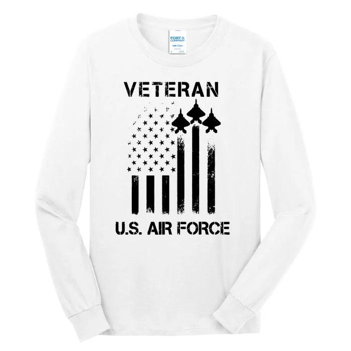 U.S. Air Force Stars Air Force Veteran Tall Long Sleeve T-Shirt