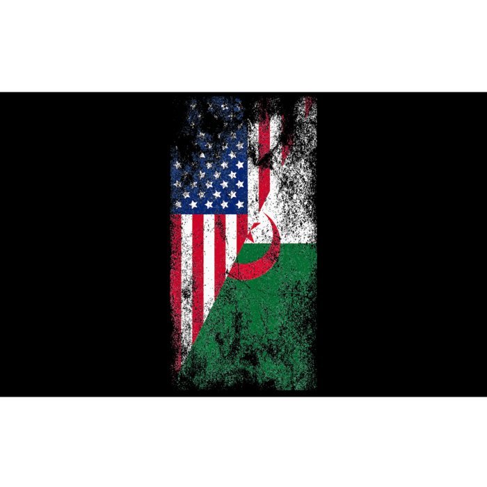 USA Algeria Flags United States of America Algerian Bumper Sticker