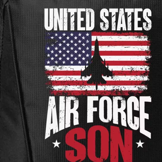 Us Air Force Veteran United Sates Air Force Son Cool Gift City Backpack