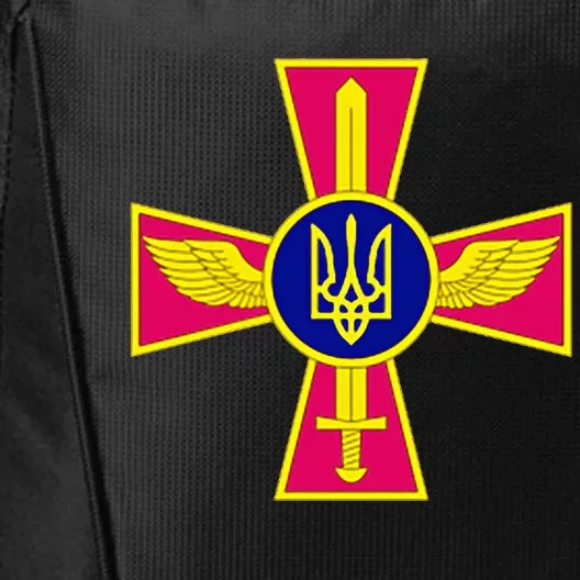 Ukrainian A.I.R Force Emblem Ukraine Armed Forces Uaf City Backpack