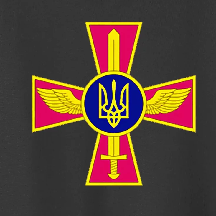 Ukrainian A.I.R Force Emblem Ukraine Armed Forces Uaf Toddler T-Shirt