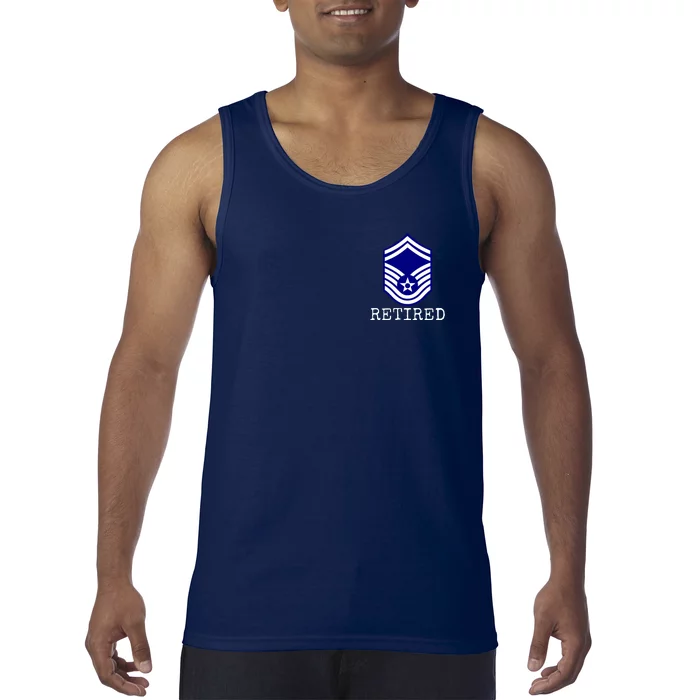 Us Air Force Retired E8 Senior Master Sergeant Tank Top