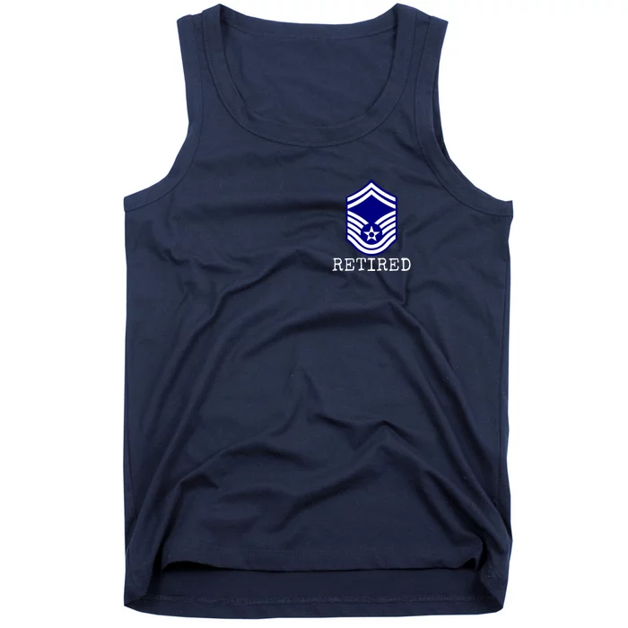 Us Air Force Retired E8 Senior Master Sergeant Tank Top