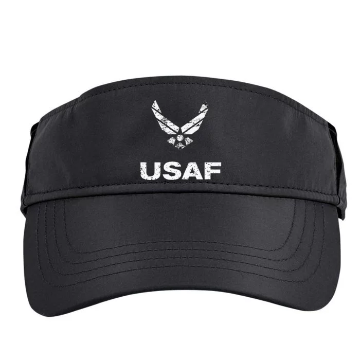 Usaf A.I.R F.O.R.C.E Distressed Usaf Simple Adult Drive Performance Visor