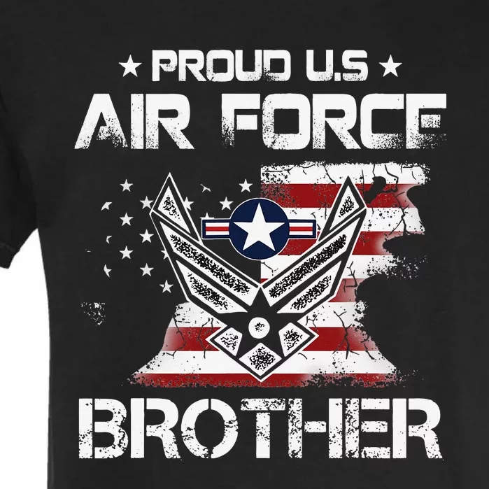 US Air Force Proud Brother Proud Air Force Brother Father Garment-Dyed Heavyweight T-Shirt