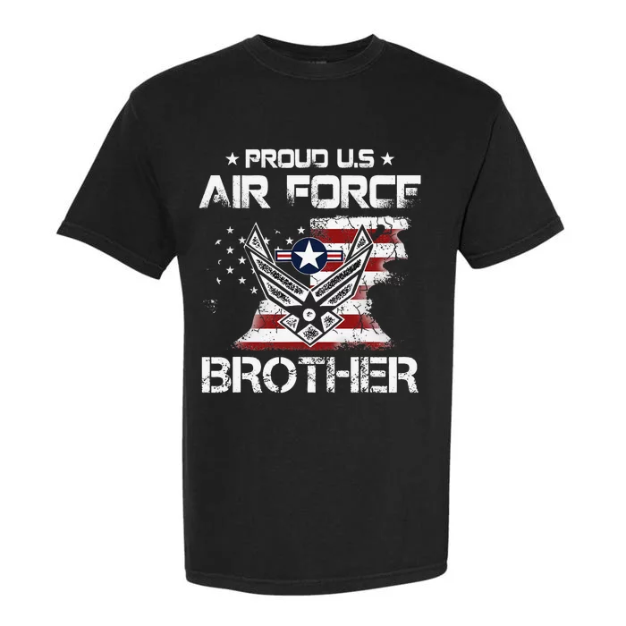 US Air Force Proud Brother Proud Air Force Brother Father Garment-Dyed Heavyweight T-Shirt