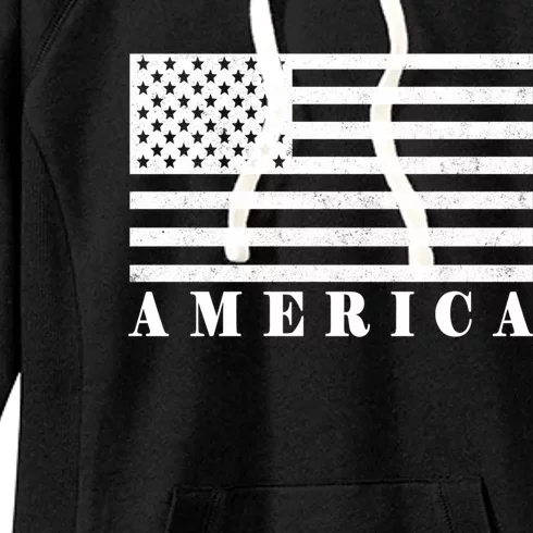 Usa America Gift Women's Fleece Hoodie