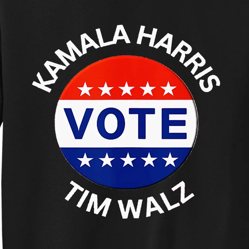 Unity And Hope Democracy Ticket Harris Walz Election 2024 Tall Sweatshirt