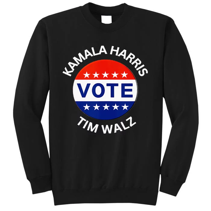 Unity And Hope Democracy Ticket Harris Walz Election 2024 Tall Sweatshirt