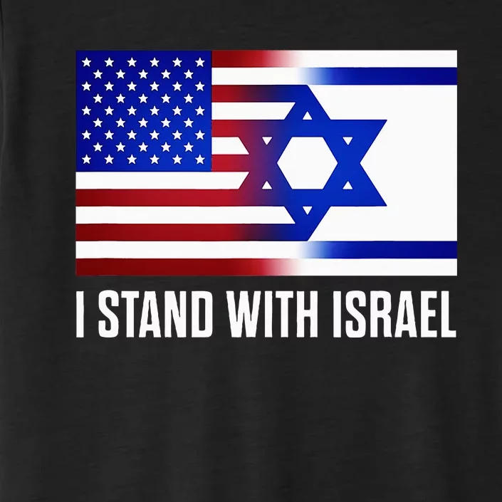 USA and Israel Flag Show Your Support ChromaSoft Performance T-Shirt