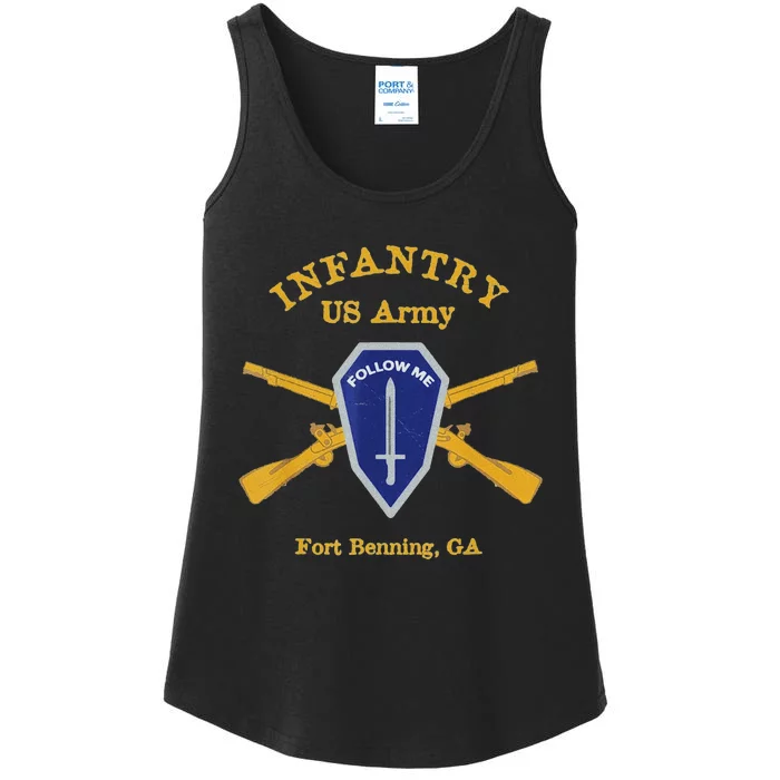 U.S Army Infantry Fort Benning Ga Ladies Essential Tank