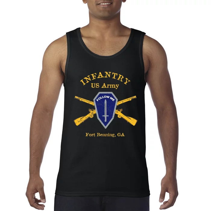 U.S A.R.M.Y Infantry Fort Benning Ga Tank Top