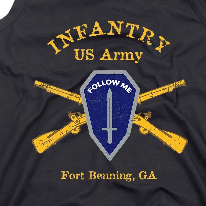 U.S A.R.M.Y Infantry Fort Benning Ga Tank Top