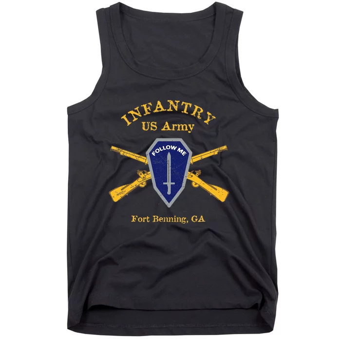 U.S A.R.M.Y Infantry Fort Benning Ga Tank Top