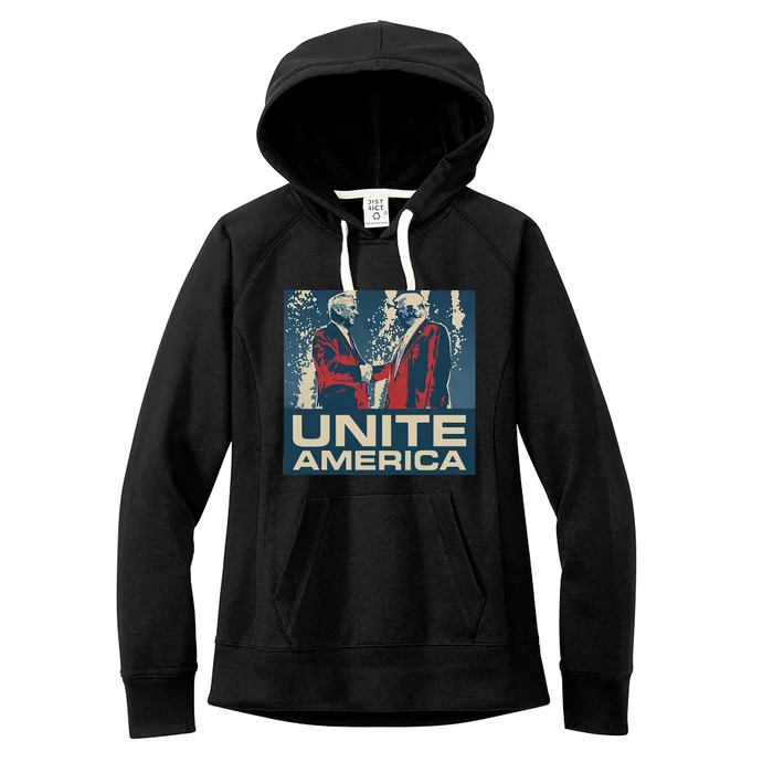 Unite America Iconic Trump Women's Fleece Hoodie