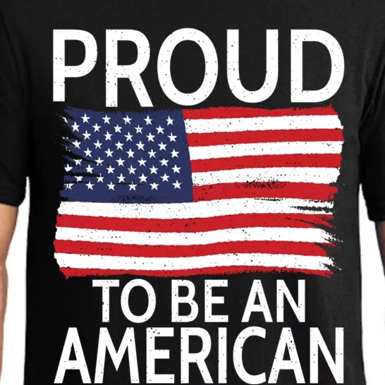 Usa America Independence Proud To Be An American Funny Gift Pajama Set