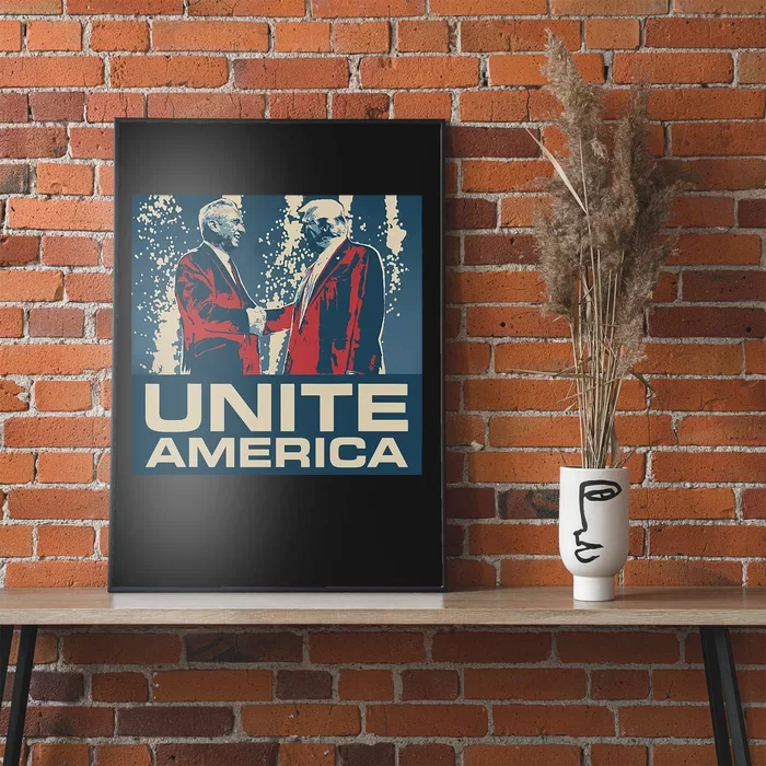 Unite America Iconic Trump Funny Unite America Iconic Poster