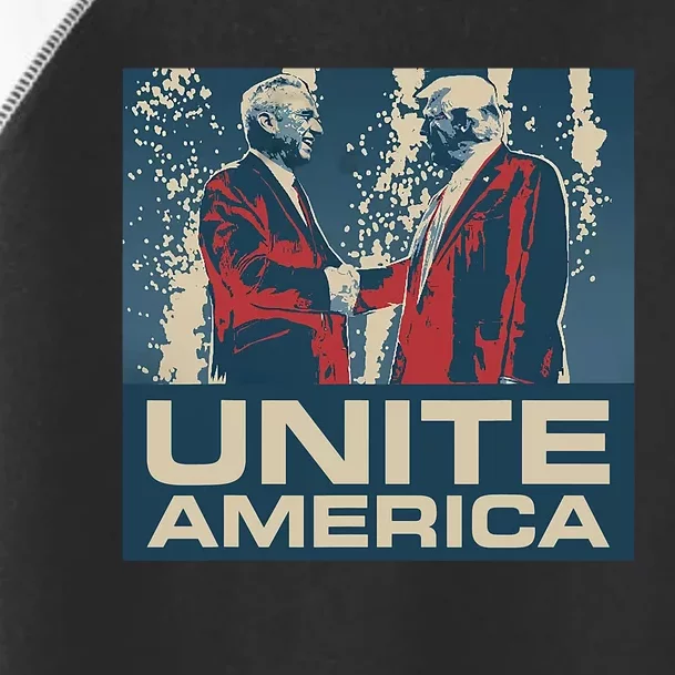 Unite America Iconic Trump Funny Unite America Iconic Toddler Fine Jersey T-Shirt