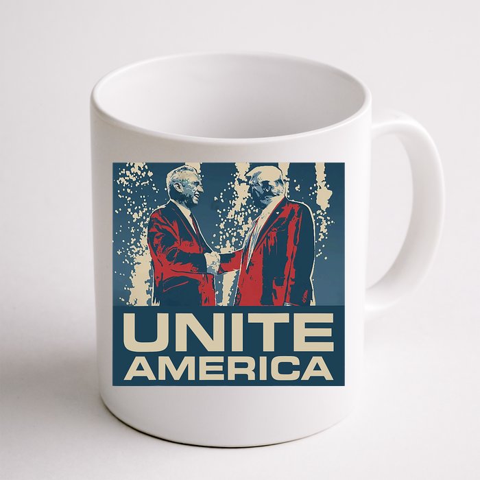 Unite America Iconic Trump Funny Unite America Iconic Front & Back Coffee Mug