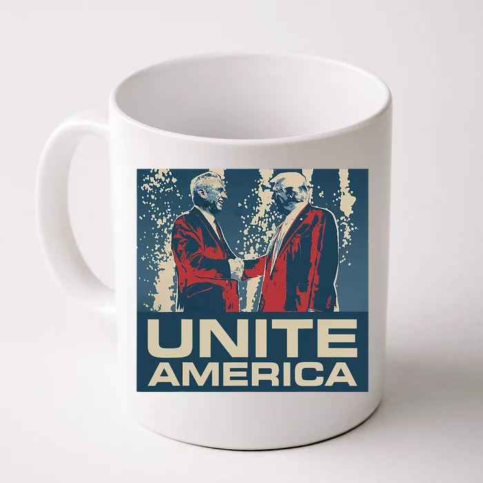 Unite America Iconic Trump Funny Unite America Iconic Front & Back Coffee Mug