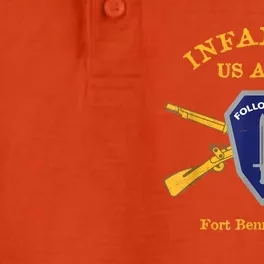 U.S Army Infantry Fort Benning Ga Dry Zone Grid Performance Polo