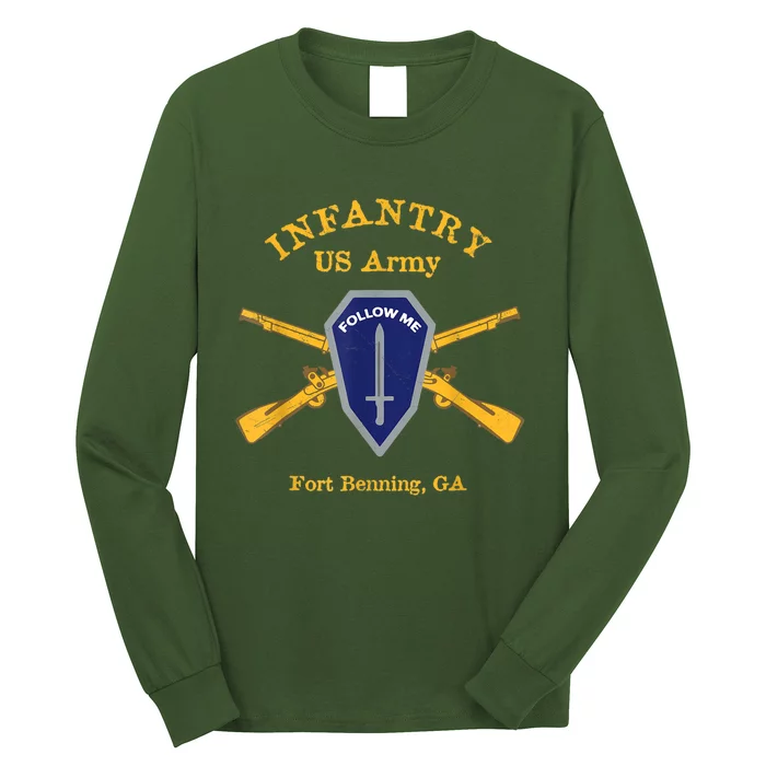 U.S Army Infantry Fort Benning Ga Long Sleeve Shirt