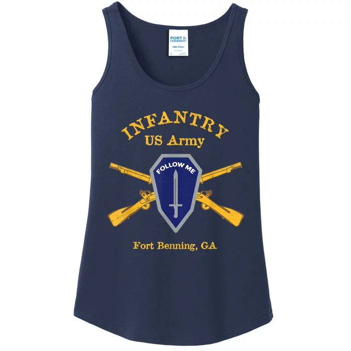 U.S Army Infantry Fort Benning Ga Ladies Essential Tank