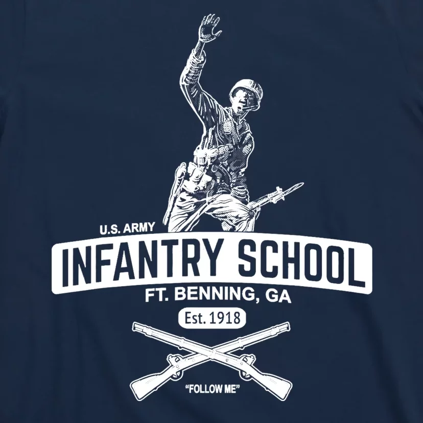 U.S Army Infantry School Fort Benning Ga Est 1918 T-Shirt